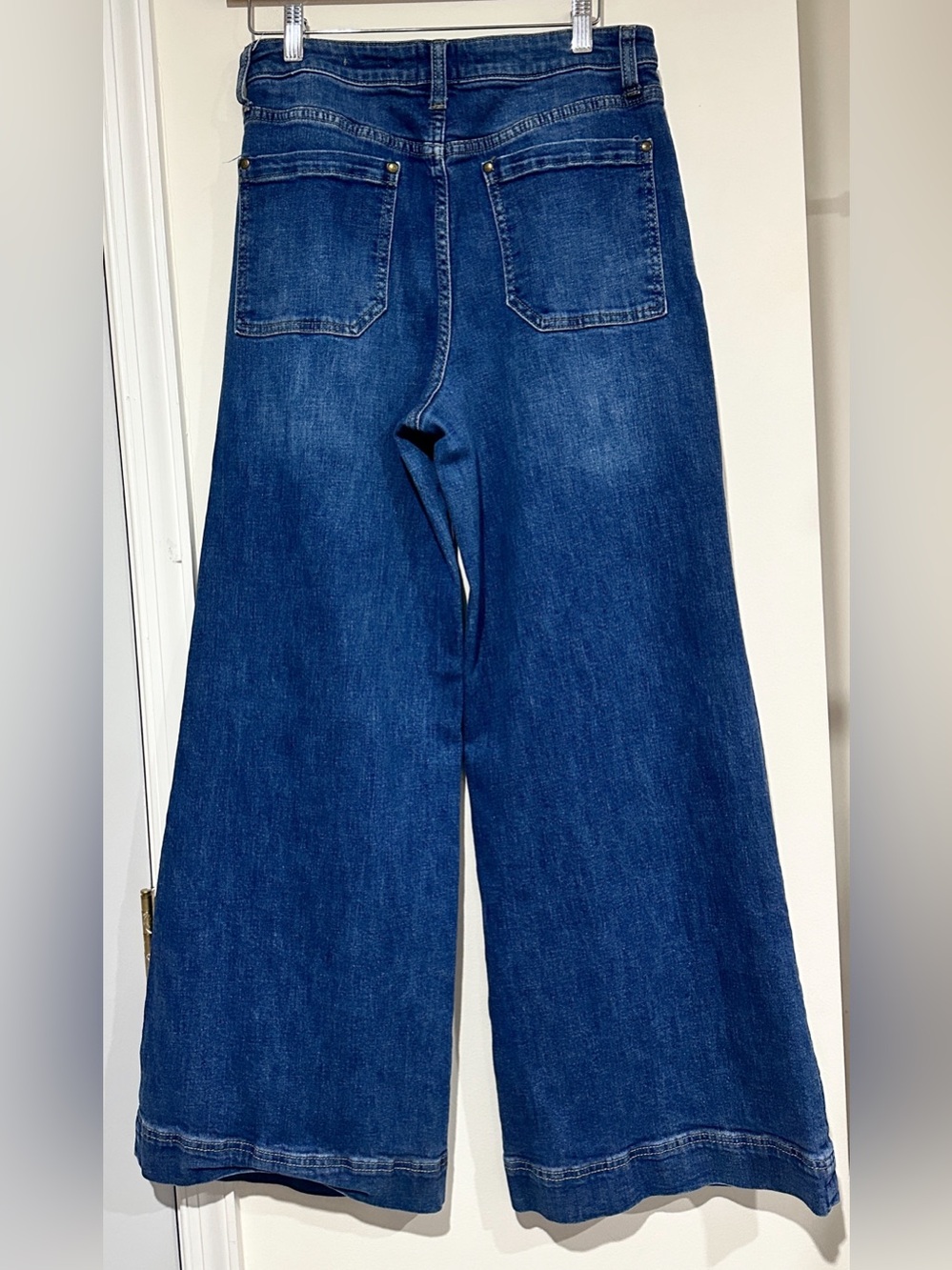 Anthropologie Maeve The Jada High Rise Wide Leg Denim Jeans - Picture 3 of 9